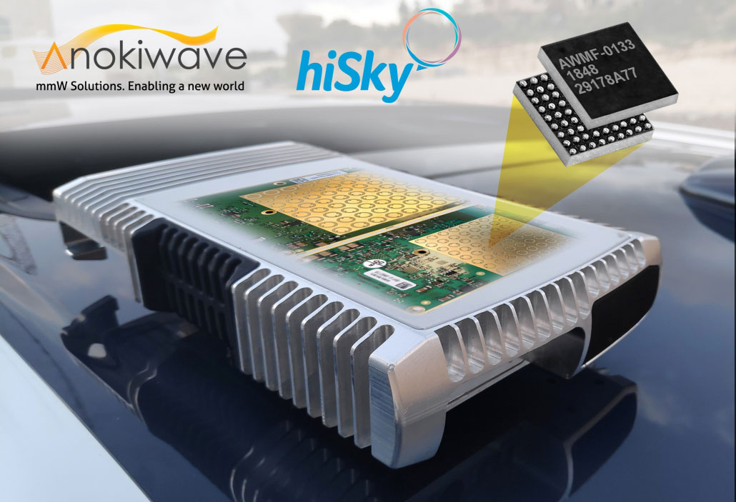 Anokiwave, Inc. and hiSky Collaborate to Enable SmartelliteTM SATCOM Terminals for High Volume Commercial Applications
